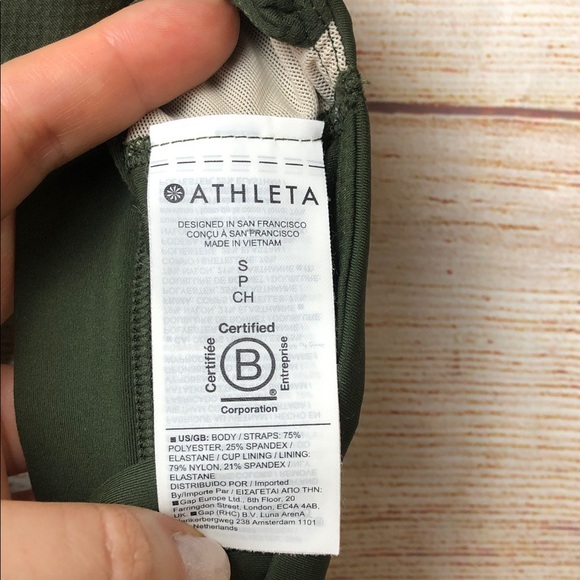 Athleta Train Free Sports Bra A-C - Truffle 💚 - Picture 2 of 4